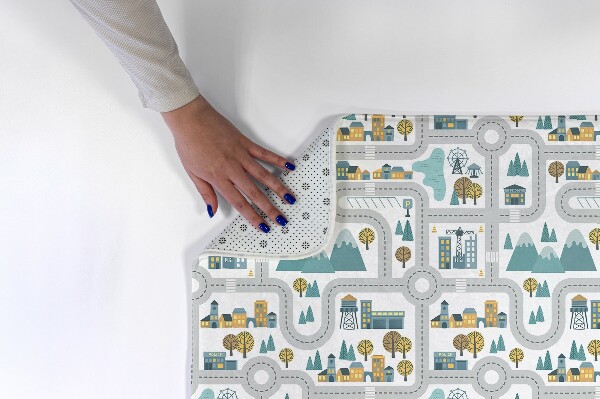Rug City map of Ulice