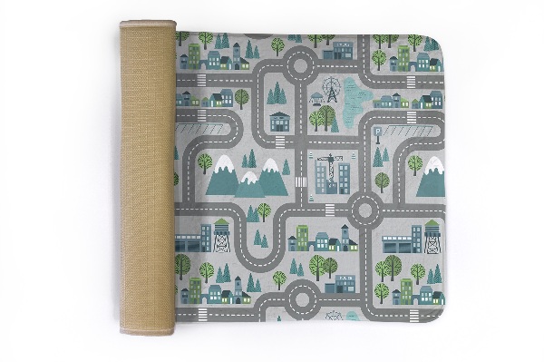 Rug City map of Ulice