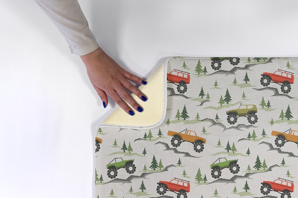 Rug Off-road cars pattern
