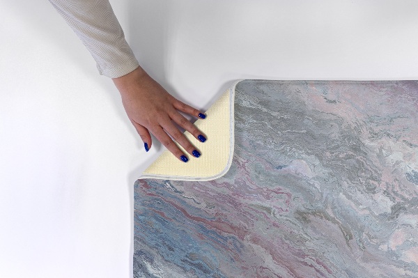 Rug Abstract marble pattern