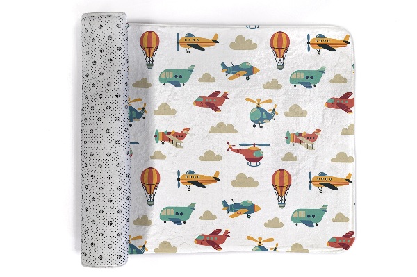 Rug Airplanes and balloons
