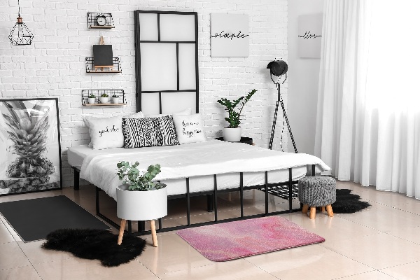 Living room rug Abstract marble pattern