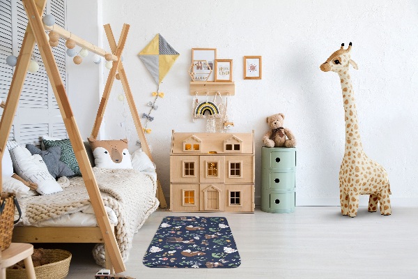 Rug Animals and plants
