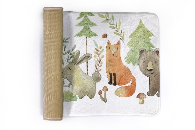 Rug Animals in the forest