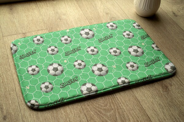 Rug Footballs pattern