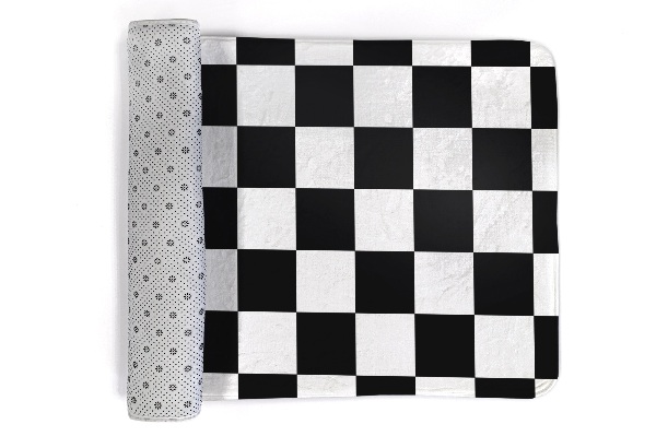 Kitchen rug Checkerboard
