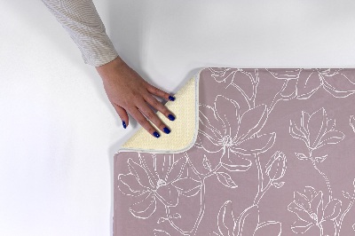 Living room rug Magnolia flowers