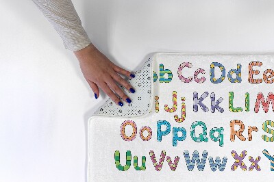 Rug Letters and numbers