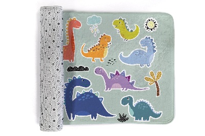 Rug Colorful dinosaurs