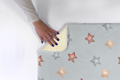 Rug Stars on a gray background