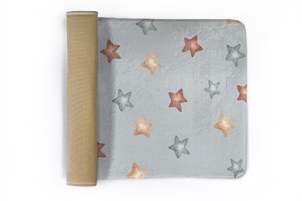 Rug Stars on a gray background