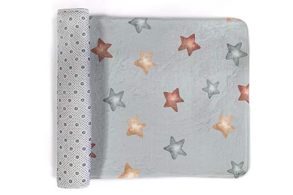 Rug Stars on a gray background