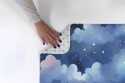 Rug Clouds and stars