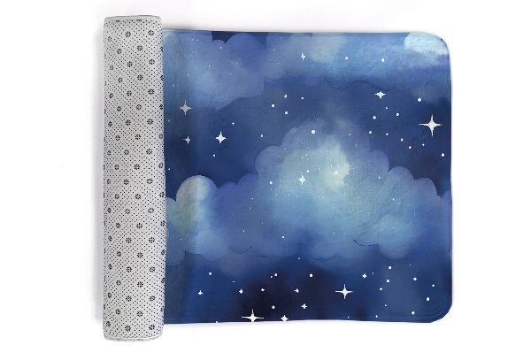 Rug Clouds and stars