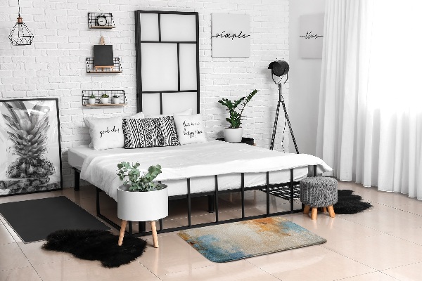Living room rug Abstract painting