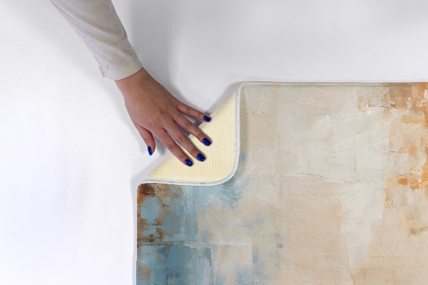 Living room rug Abstract painting