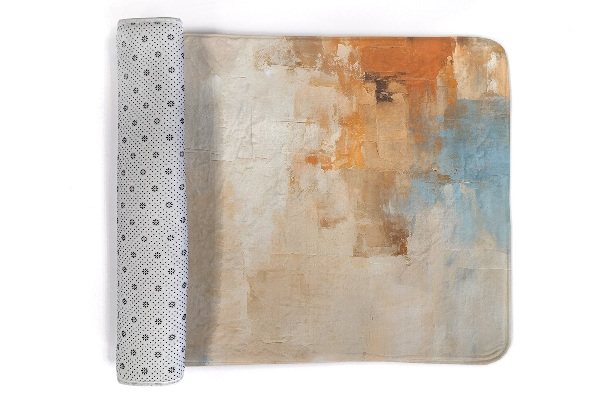 Living room rug Abstract painting