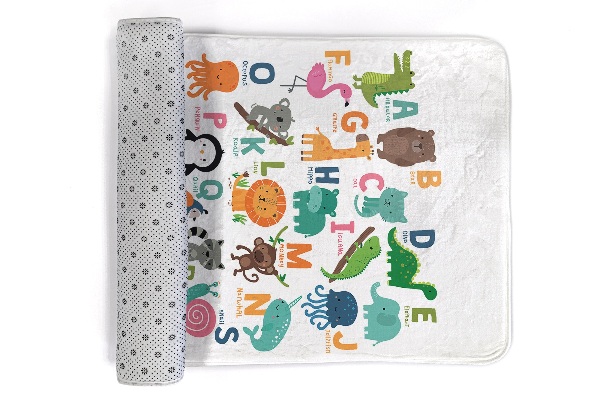Rug Alphabet with animals