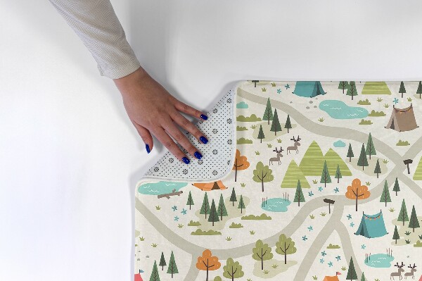 Rug Camping landscape