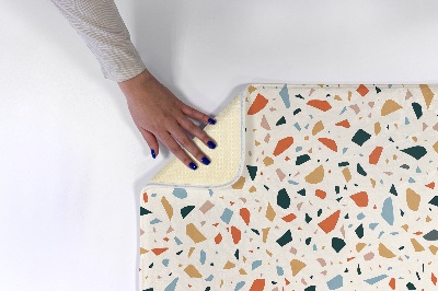 Kitchen rug Terrazzo pattern