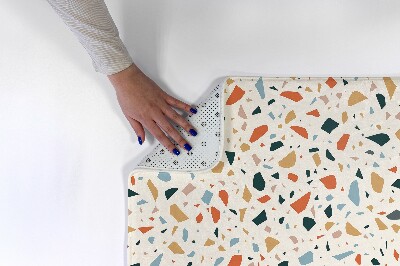 Kitchen rug Terrazzo pattern