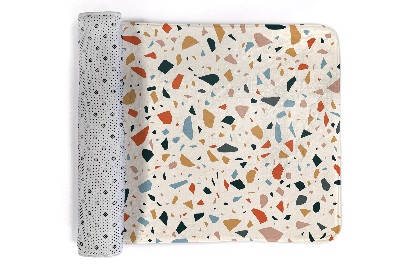 Kitchen rug Terrazzo pattern