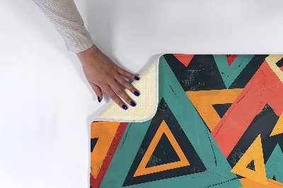 Rug Colorful triangles