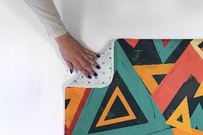 Rug Colorful triangles