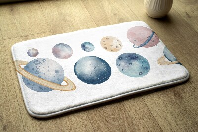 Rug Watercolor planets