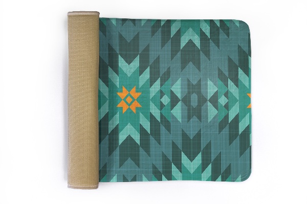 Kitchen rug Geometric pattern
