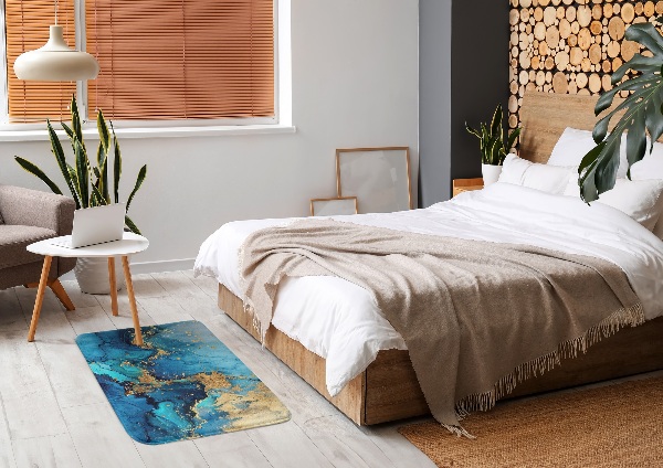 Living room rug Abstract art