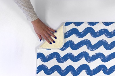 Kitchen rug Blue Waves