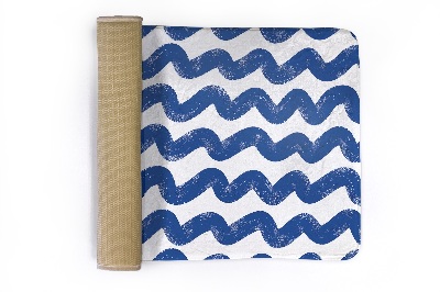 Kitchen rug Blue Waves