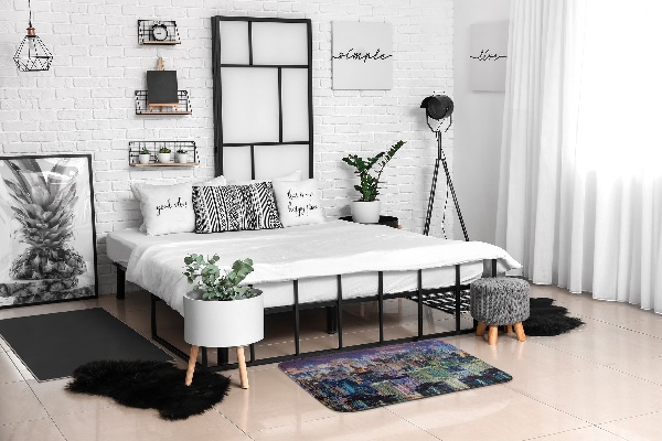Rug City at night