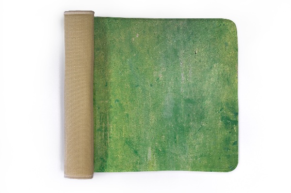 Kitchen rug Green wall texture