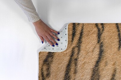 Rug Tiger fur