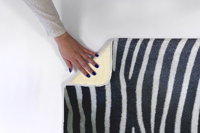 Living room rug Zebra stripes