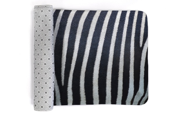 Living room rug Zebra stripes