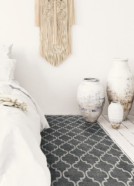 Vinyl floor mat Oriental pattern