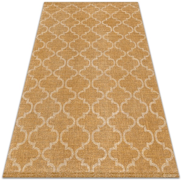 Fashionable PVC carpet Moroccan pattern