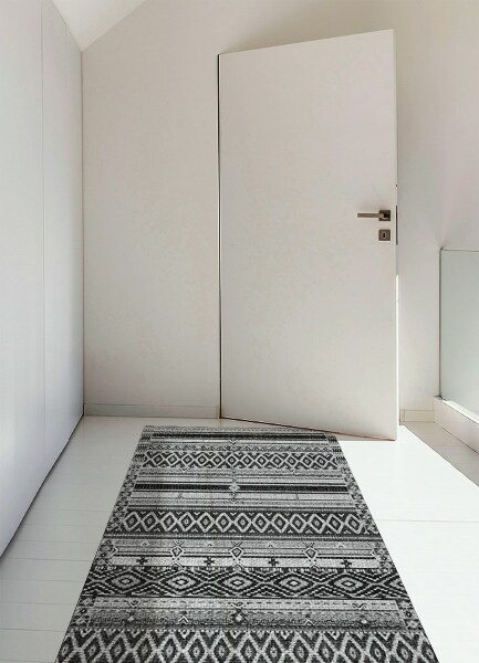Vinyl floor mat Geometric rhombuses