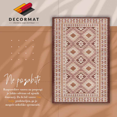 Indoor vinyl PVC carpet Vintage pattern