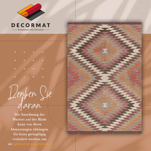 Vinyl rug Parallelogram pattern