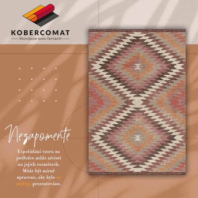 Vinyl rug Parallelogram pattern