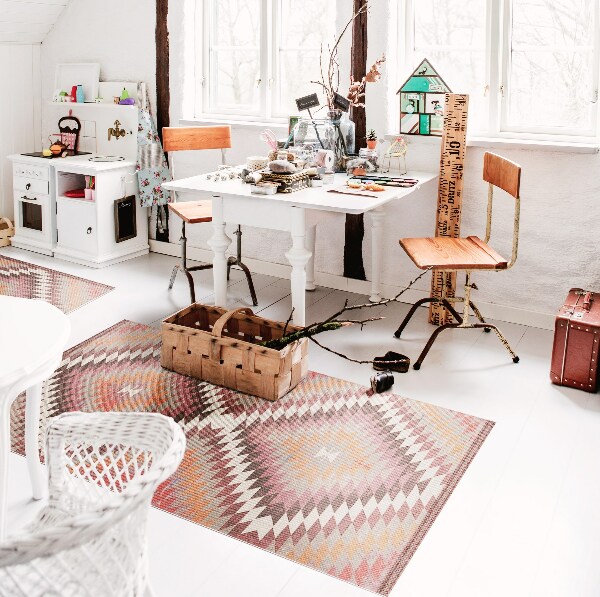 Vinyl rug Parallelogram pattern