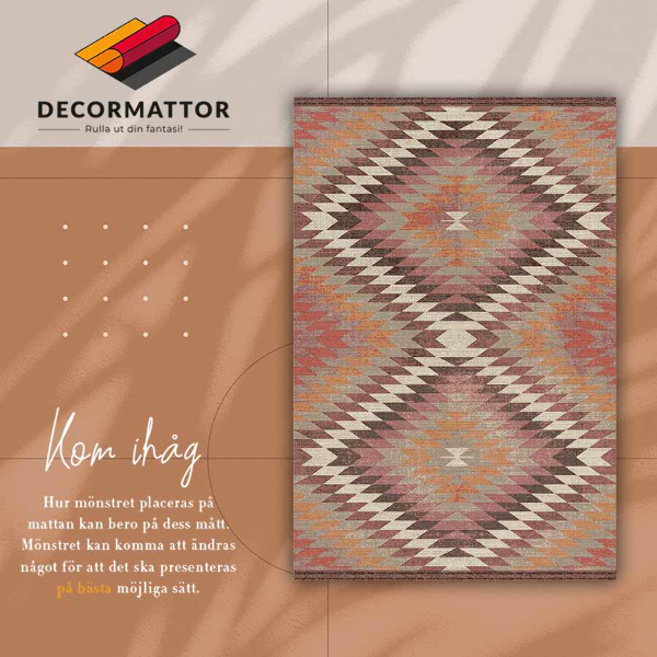 Vinyl rug Parallelogram pattern