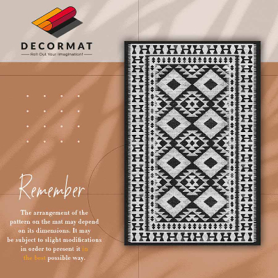 Vinyl rug Retro pattern