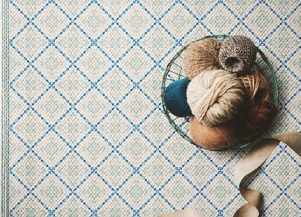 Fashionable PVC carpet Geometric lines