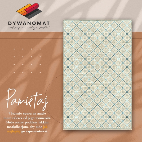 Fashionable PVC carpet Geometric lines