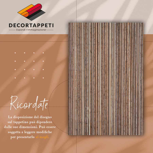 Indoor vinyl PVC carpet Bamboo mat